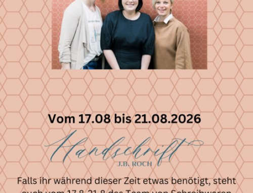 Wir machen eine Kurze Pause vom 17.8.-21.08.2026